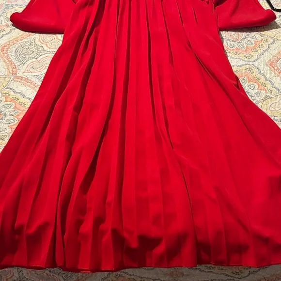 SHEIN Red Midi Dress - Picture 5 of 7